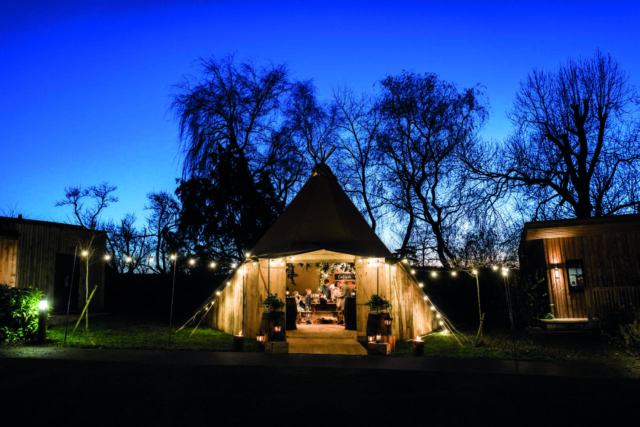 Wedding tipi