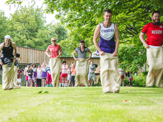 Sack race